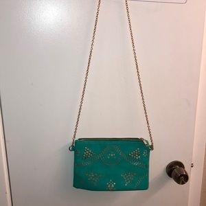 Teal Crossbody